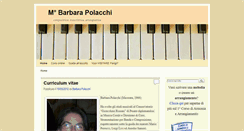 Desktop Screenshot of barbarapolacchi.com